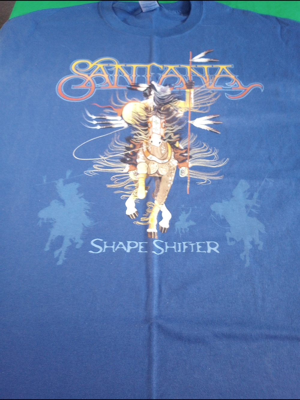 Santana Shape Shifter Graphic Tee - Blue - Picture 2 of 4